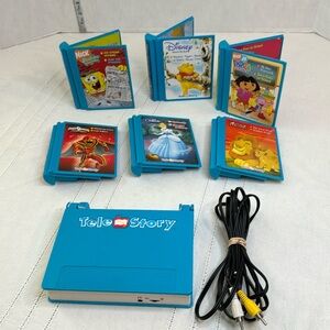 Tele Story Interactive Story Book System Dora Cinderella Lion King Power Ranger